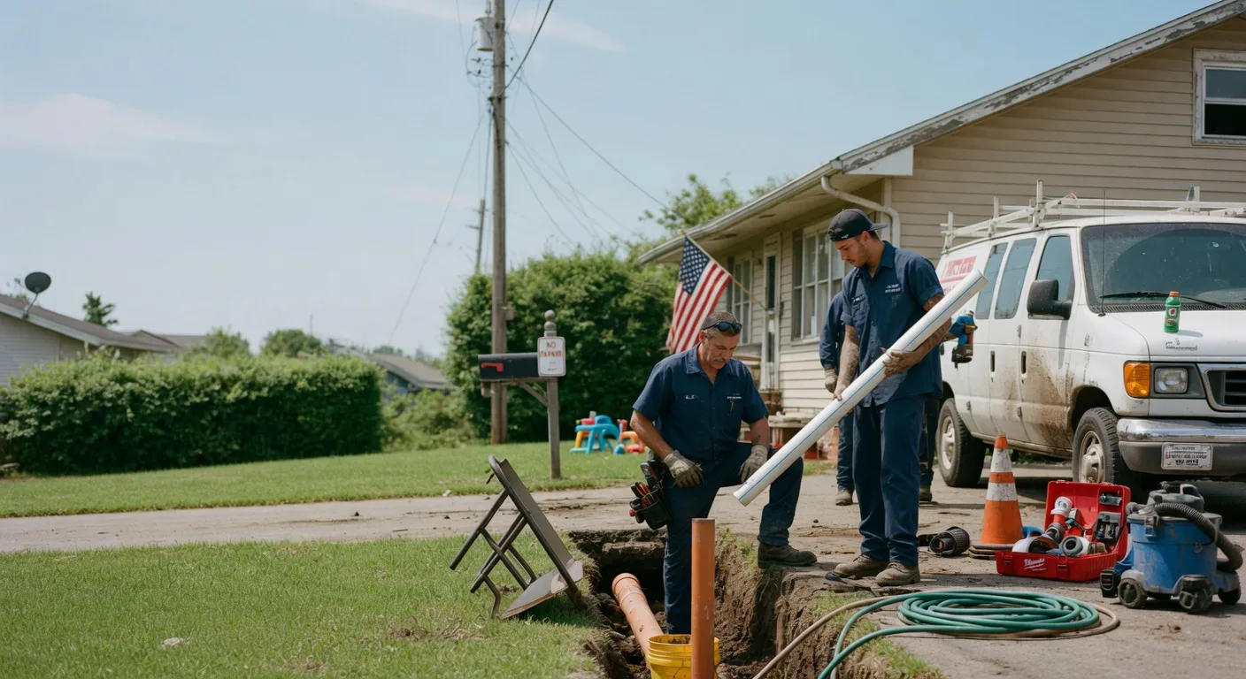 Sewer Line Inspection in James City, PA